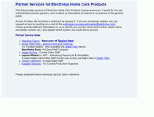 Tablet Screenshot of partners.eureka.com
