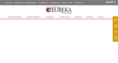 Desktop Screenshot of eureka.edu